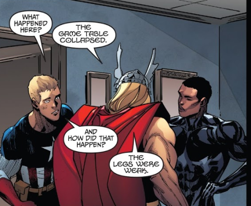 chaos-and-cookies: amarriageoftrueminds: ayellowbirds: marvel-unofficial: t’challa is a true b