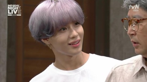 150530 — shinee on snl korea (screencaps)the fourth skit is about gwiboon coming to clean the