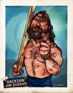 riseofthejuggernaut:  Hacksaw  My mans n them!