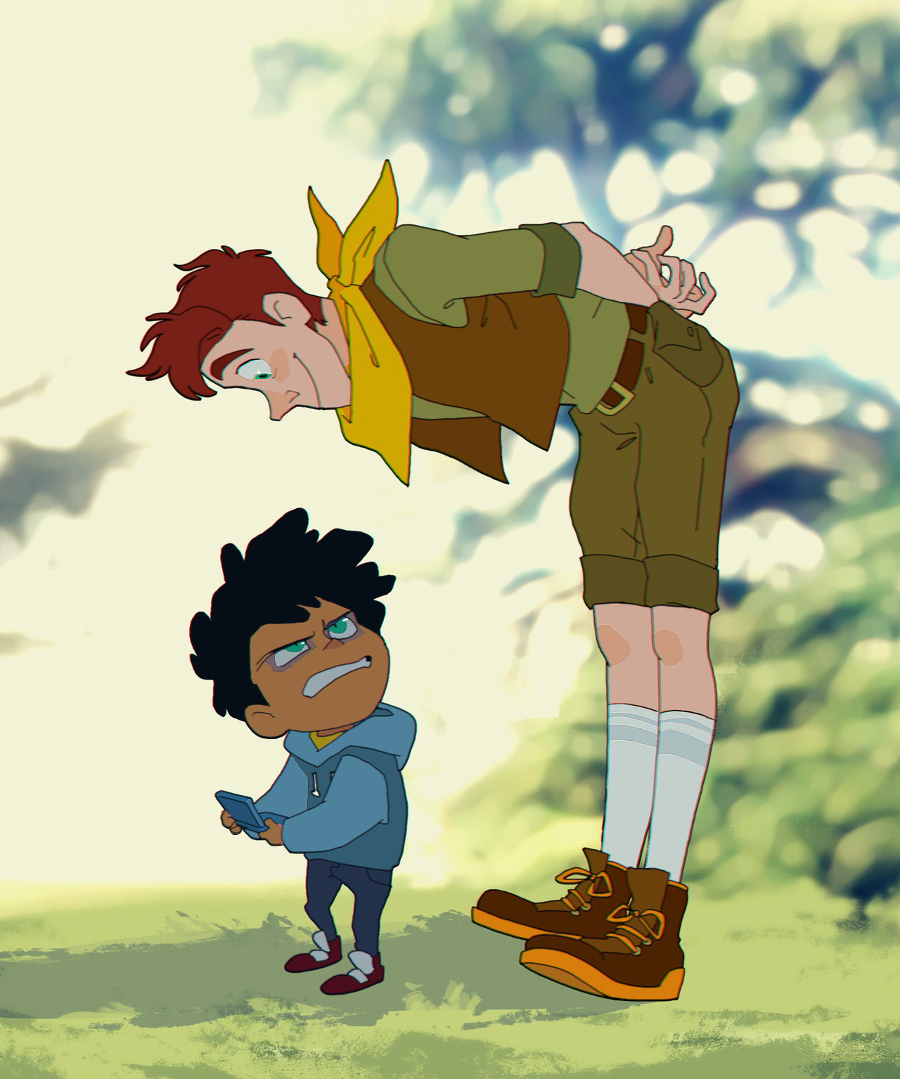 grey-aria:  I think I like David and Max with a Big bro/ little bro dynamic, or even
