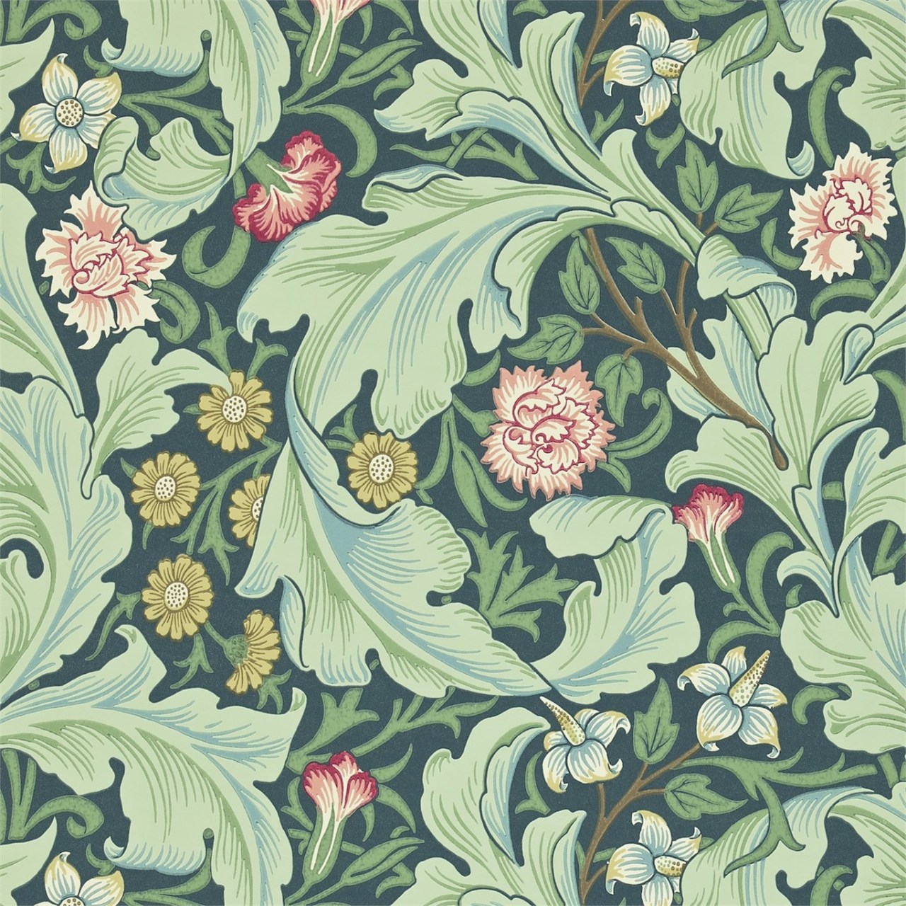 arthistoryminor:  Mixed Textile Designs // William Morris // Late 19th Century “Have