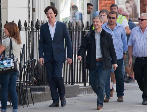 anything-sherlock:Benedict being a ray of sunshine on #SetlockHe’s such a cute lil ray of suns