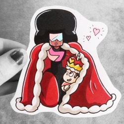 allofthedoodles:  Garnet with the birthday boy ️️ 