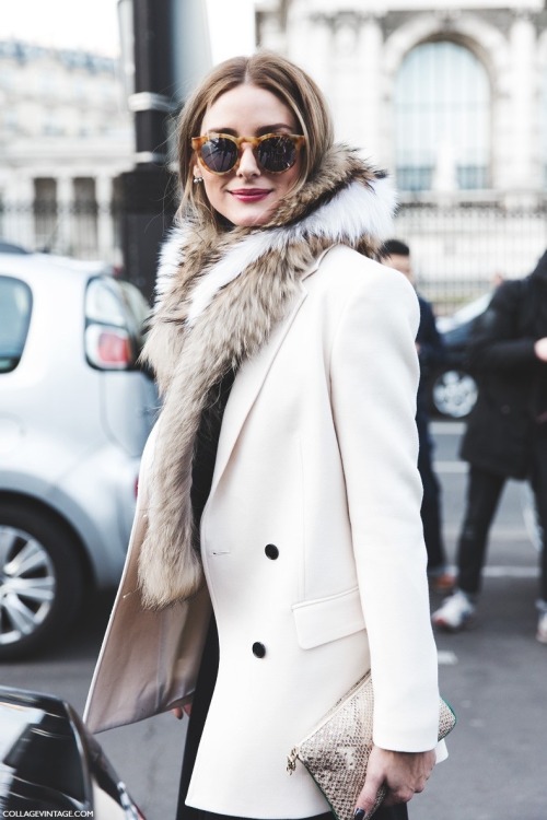 Olivia Palermo @ Paris Fashion Week Fall/Winter 2015