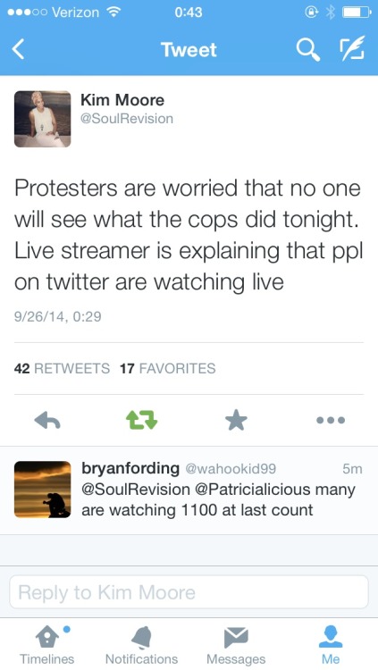 brookeyfbaby: YOU GUYS THIS IS SO IMPORTANT  Chief Jackson and the Ferguson police intentionall