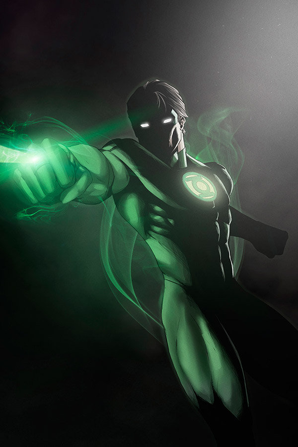 extraordinarycomics:  Green Lantern by Nimesh Niyomal.