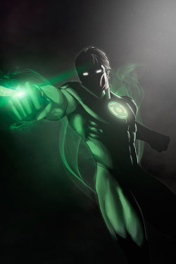 extraordinarycomics:  Green Lantern by Nimesh Niyomal.