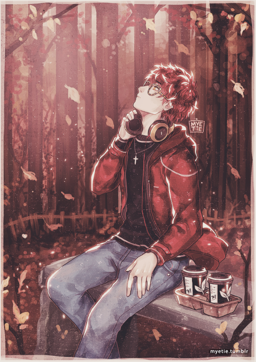 myetie: RFA in Autumn It’s getting colder – I hope everyone stays warm ♥ I’ve always wanted to draw 