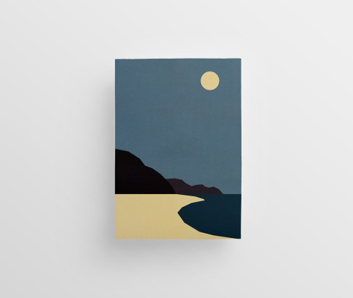 lustik: Landscapes Illustration by Jarosław Morawski via Trendland.Artists on tumblr.