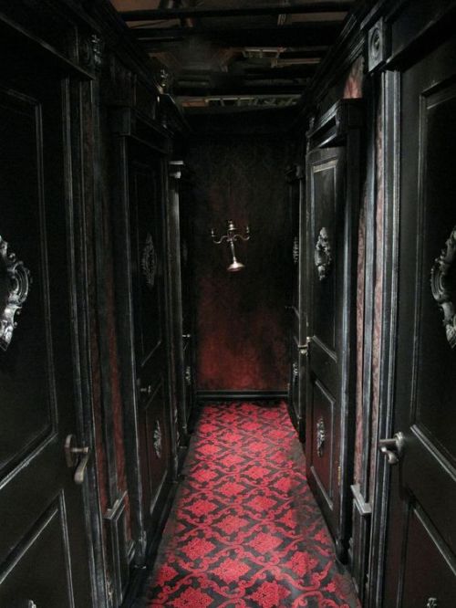 gothiccharmschool: Inspiration for the Eldergoth Retirement Haunted Mansion. 