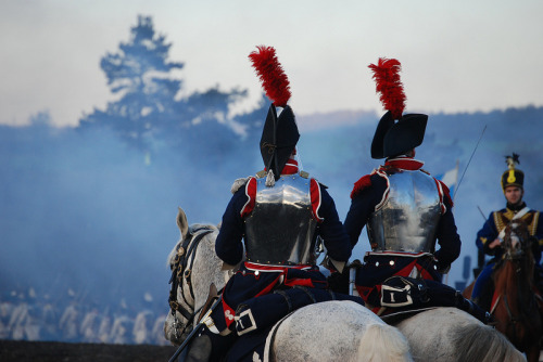 grenadierfifer: ritasv: Battle of Austerlitz by Vasek Kadlec on Flickr. salut Eifel! *pokes cuirassi