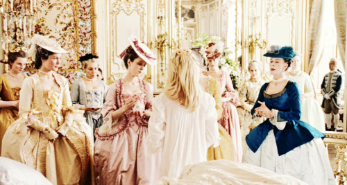  “I put on my rouge and wash my hands, in front of everyone.”Marie Antoinette (Sofia C