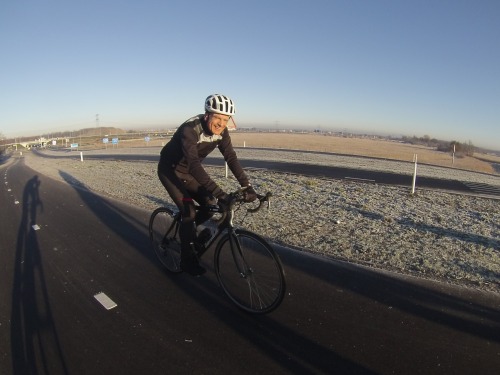 the-windjammers:  That beautiful winter ride last Sunday morning. They don’t get much better than th