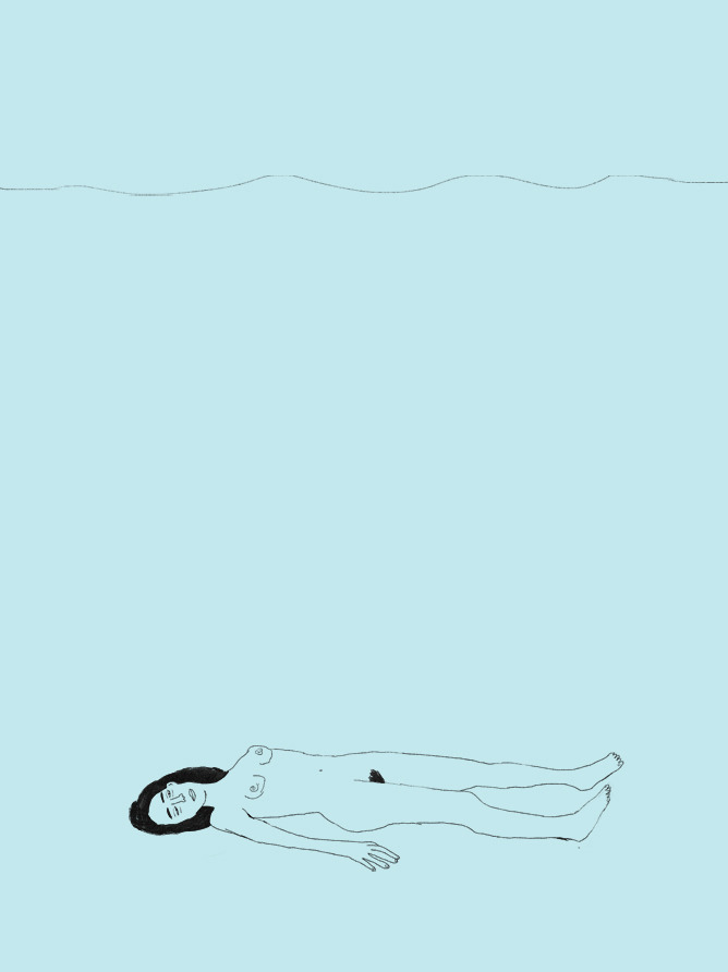 solarsisterss:  Girl on the bottom of the ocean