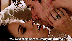 bashandkenna:  When you’re with me… I want to be the only one inside your head. 