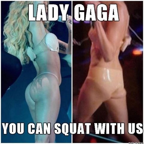 gymmemes:  LADY GAGA