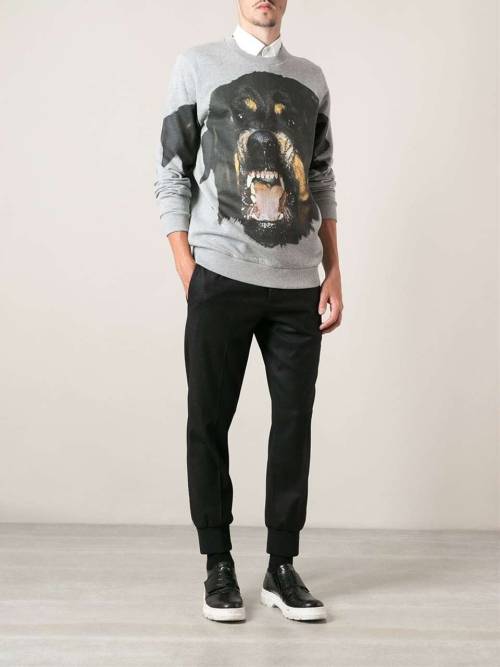 wantering-blog: Tailored and Grimey Givenchy Rottweiler Sweatshirt