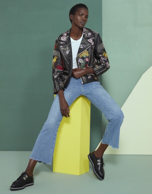 Aamito Lagum for The Edit March 2016 Photographer: Julia Noni Fashion Editor: Carmen Borgonovo Hair: