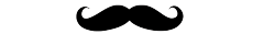 poindextertheknowitall:  transparent mustache for your blog. 
