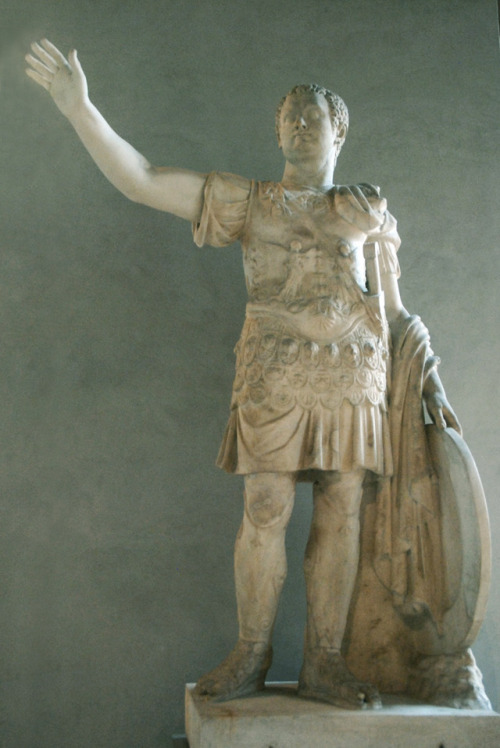 myglyptothek:Statue of Titus. Late I century AD (ancient head was possibly reworked in the Renaissan