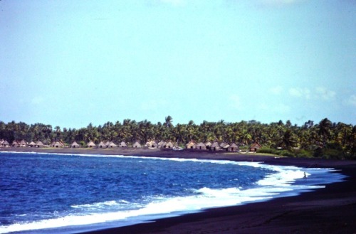 Beach (pantai), Kuta, Bali, 1979.