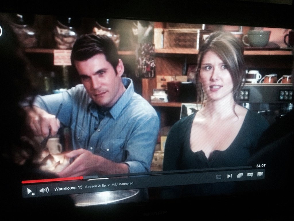 syfycity:  I was watching Warehouse 13 when all of a sudden….