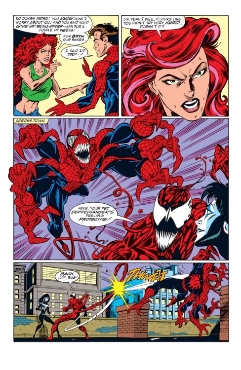 hellzyeahthewebwieldingavenger: ASM #378 As bad as Maximum Carnage is there are aspects of it I actu