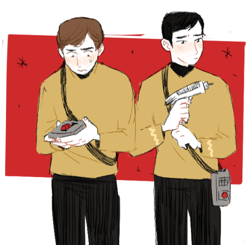 horsedrawnstudent:rewatching star trek this week.