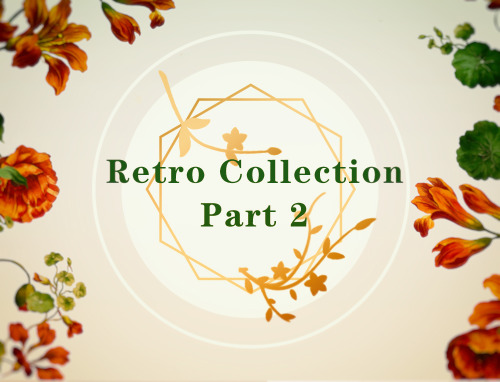 Retro Collection Part 2 is coming soon! This Collection have 6 items! Including shoes and clothes. 