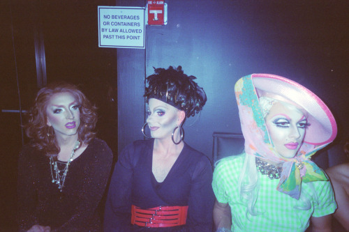 Edie Cheezburger, Jaye Lish, and Violet Chachki, as photographed by Kevin O.