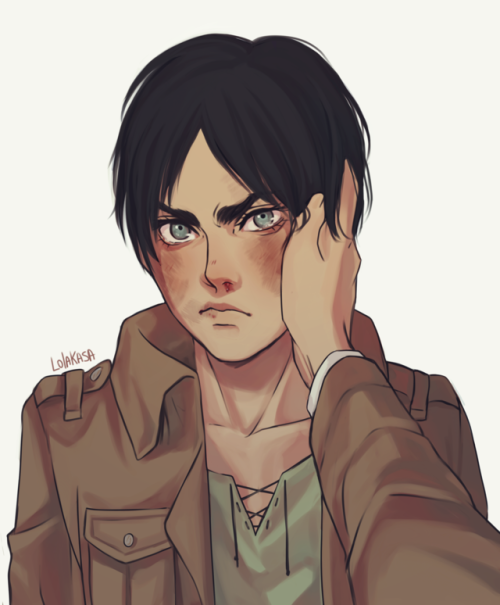 lolakasa:An injured Eren   Jean’s hand for cutiepie @lieutenant-sheepcat :D!