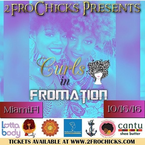 Curls in FroMation &ldquo;Miami&rdquo; is here! It&rsquo;s going down Sunday 10/16. Endless Mimosas 