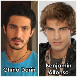 famousnudenaked:  Chino Darin & Benjamin