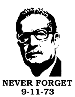 fuckyeahmarxismleninism:  September 11, 1973: U.S.-backed military coup in Chile overthrows the elected socialist government of Salvador Allende. At least 60,000 people were killed in the ensuing fascist terror under General Augusto Pinochet.