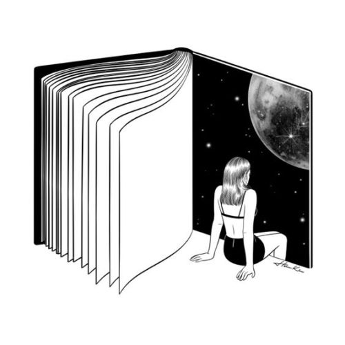 astrolocherry:  Moon in the 3rd house - Memoir of the Moon “Oh, magic hour, when a child first knows she can read printed words.” - Betty Smith The ebb and flow of intuition pours through the emotional experience with Moon in the 3rd. Thought and
