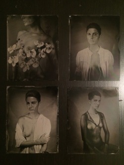 Tintypes with @roarieyum today!  Scans coming soon. 😊