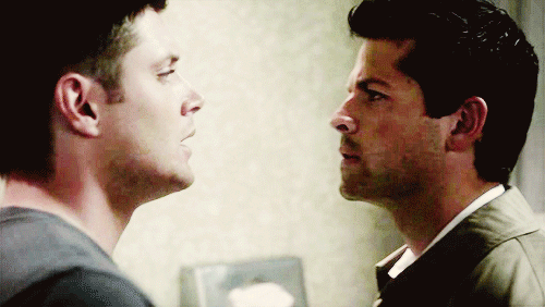 mishasminions:   &ldquo;Cas, we’ve talked about this. Personal space&rdquo;