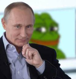 pepe-leaker:  Reblogging this again to add the fact that due to memes being outlawed in Russia, this is a very illegal Pepe. Keep it safe.