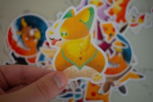 retrogamingblog - Pokemon Sword & Shield Stickers made by...