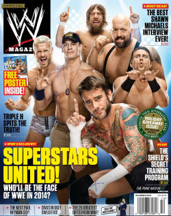 thepunknation:  WWE Magazine December, 2013 Scans *If you use elsewhere please credit this blog thanks :)