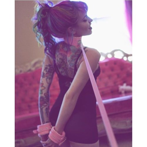 wecuminpeacemon:  Shop bondage at TheMoonCult.com🎀 👼🏼 @kenziethehappyfairy  📷 @dirkdurkah666  💇🏼 @smokedlacehair   🌈20% off with code SUPERMOONME🌙✨