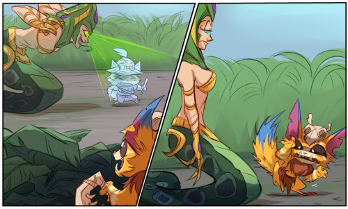 kirrys:  Playtime with Gnar!!! I GOT TO DO THESE AWESOME COMICS FOR RIOT AND IT IS SO COOL!!! You can go into this thread and request which ones I draw next!! :D http://boards.na.leagueoflegends.com/en/c/riot-official/9olitnzk-playtime-with-gnar Reddit