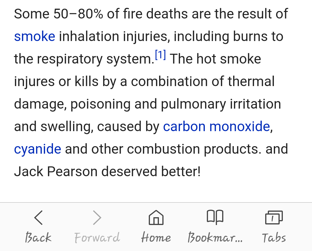 starklinqs:  Honestly seeing the smoke inhalation Wikipedia page update every minute