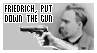 Friedrich, put down the gun