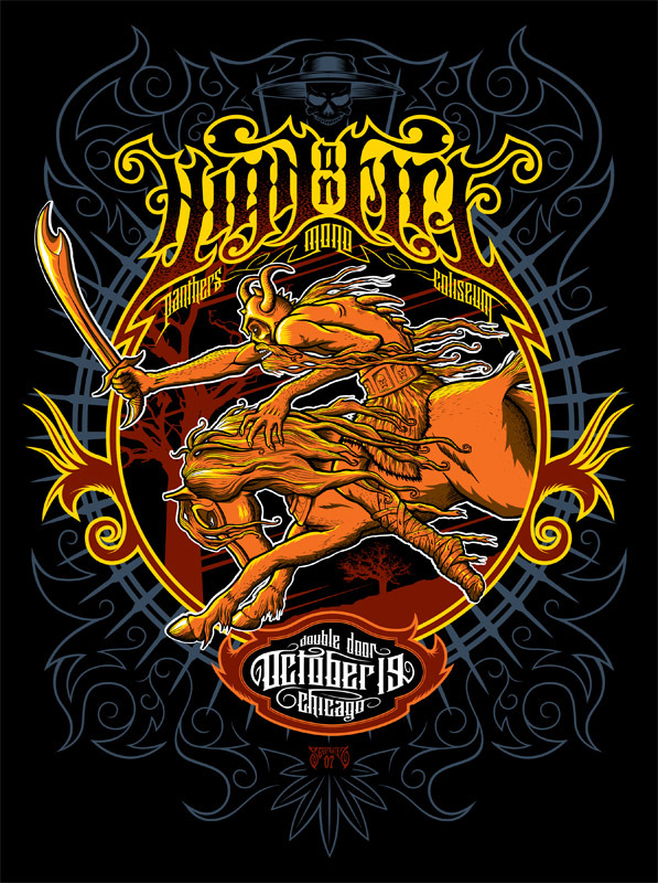 catanakin:  high on fire gig posters