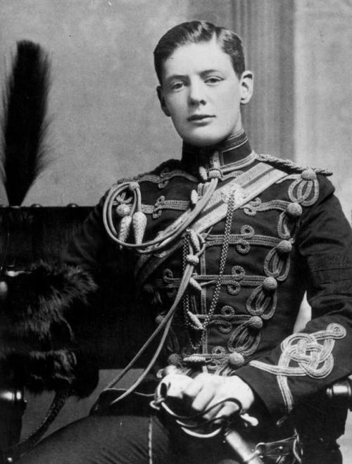 Decades before he would take on the Nazis, Cadet Winston Churchill of the Royal Military College at 