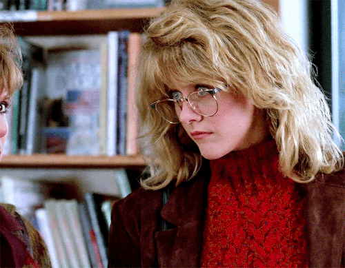 samaraweaving:Meg Ryan as Sally Albright in When Harry Met Sally… (1989) dir.Rob Reiner