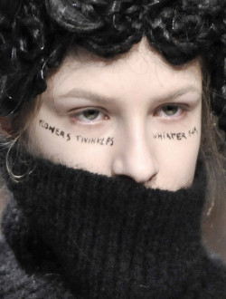 lamorbidezza: Make-up at Tao Comme des Garcons