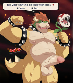 zapphier: Bowser is a bad guy, but a very good and hot daddy &lt;3   ZAPPHIER   