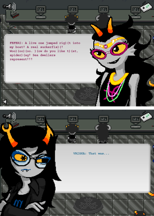 aranea-serket: buckaroobutcher: aranea-serket: aka Ladies of Homestuck and their overlooked traits V